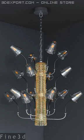 010lamp023 3D Model .c4d .max .obj .3ds .fbx .stl .blend 