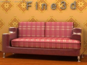 01multiplayer sofa004 3D Model