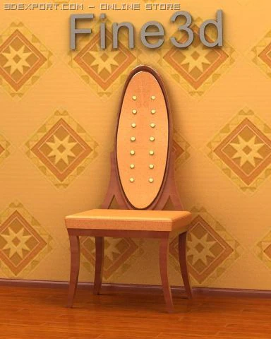02chair0a21 3D Model .c4d .max .obj .3ds .fbx .stl .blend 