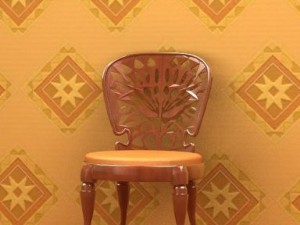 antique02chair0a23 Model 3D