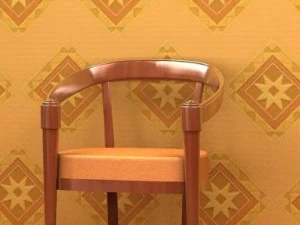 アンティーク02椅子0a25 3Dモデル