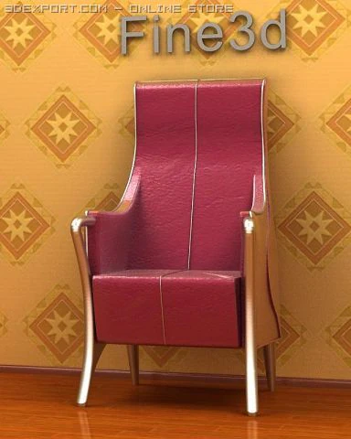 02chair0a26 3D Model .c4d .max .obj .3ds .fbx .stl .blend 