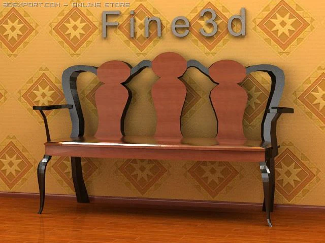 antique02chair0a28 3D Model .c4d .max .obj .3ds .fbx .stl .blend
