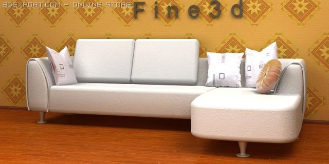 01multiplayer sofa006 3D Model .c4d .max .obj .3ds .fbx .stl .blend 