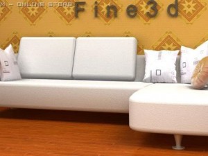 01multiplayer sofa006 3D Model