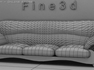 01multiplayer sofa008 3D Модель
