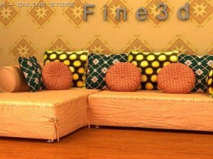 01multiplayer sofa009 3D Model