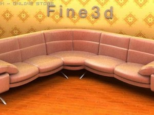 01multiplayer sofa010 3D मॉडल
