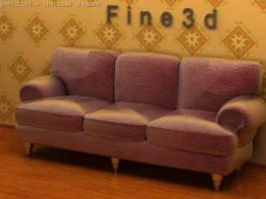 01मल्टीप्लेयर सोफा012 3D मॉडल
