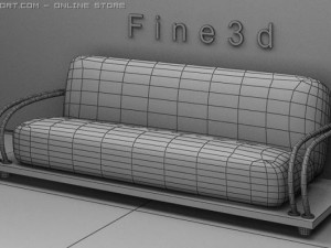 01multiplayer sofa017 3D Model