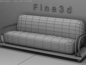 01multiplayer sofa017 3D Model