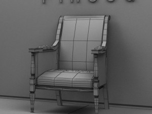 antique02chair0a36 Modelo 3D