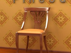 antique02chair0a38 3D Модель