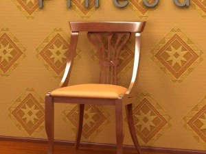 antique02chair0a38 3D Model