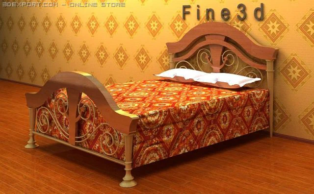 antique03beda002 3D Model .c4d .max .obj .3ds .fbx .stl .blend 