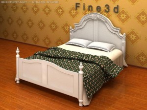antique03beda003 Modelo 3D