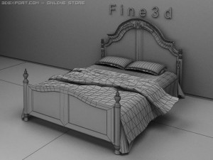 antique03beda003 Modello 3D