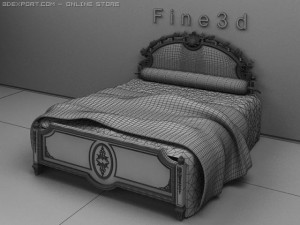 antique03beda015 3D 모델