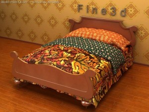 antique03beda016 Model 3D