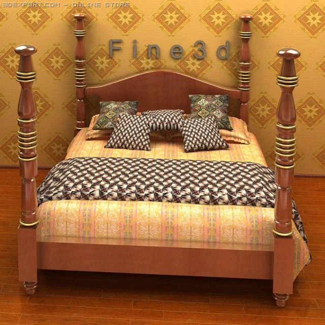 antique03beda018 3D Model .c4d .max .obj .3ds .fbx .stl .blend 