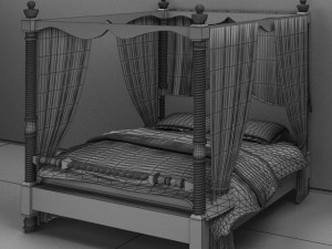 antique03beda021 3Dモデル