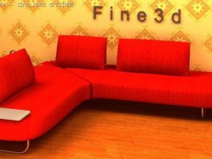01multiplayer sofa020 3D Model