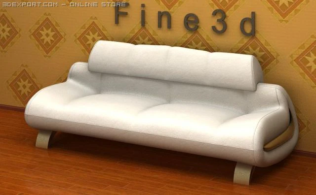 01multiplayer sofa021 3D Model .c4d .max .obj .3ds .fbx .stl .blend 