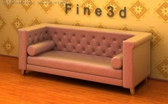 01multiplayer sofa022 3D Model .c4d .max .obj .3ds .fbx .stl .blend