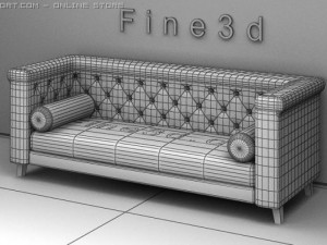01multiplayer sofa022 Modello 3D