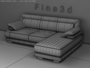 01multiplayer sofa025 3D Model