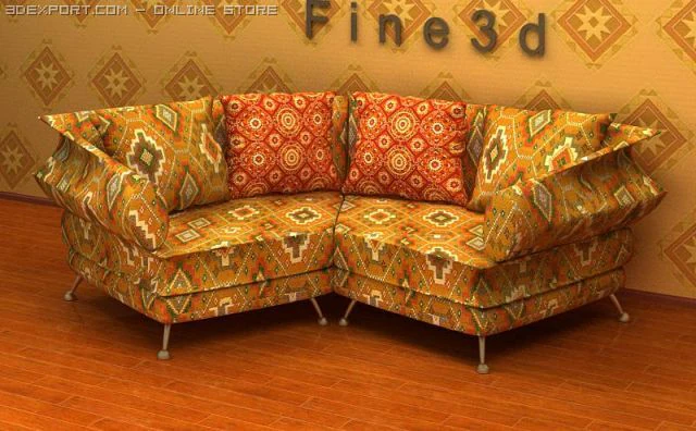 01multiplayer sofa030 3D Model .c4d .max .obj .3ds .fbx .stl .blend 