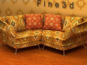01multiplayer sofa030 Modelo 3D