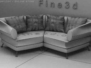01multiplayer sofa030 3D Model