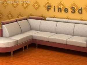 01multiplayer sofa031 3Dモデル