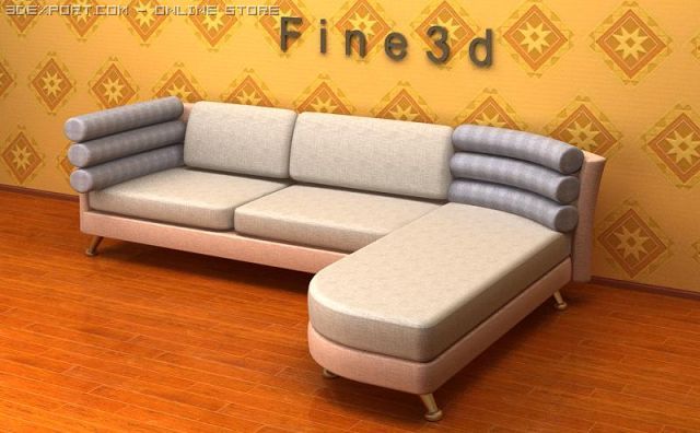 01multiplayer sofa032 3D Model .c4d .max .obj .3ds .fbx .stl .blend 