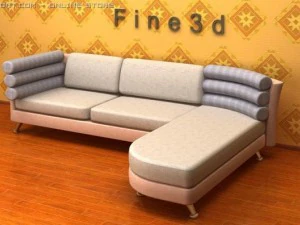 01sof&aacute; multijogador032 Modelo 3D