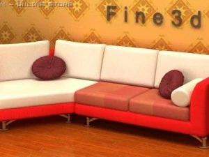 01multiplayer sofa033 3D Model