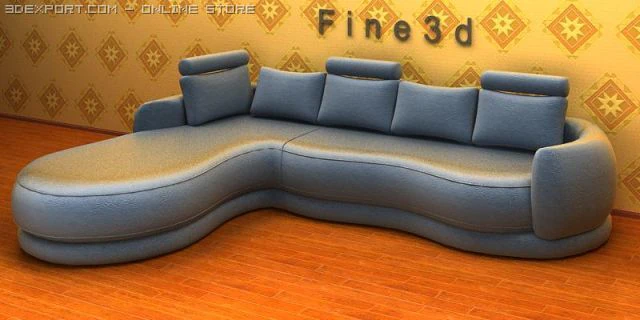 01multiplayer sofa034 3D Model .c4d .max .obj .3ds .fbx .stl .blend 