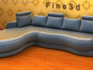 01multiplayer sofa034 3D Model