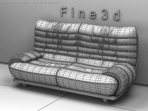 01multiplayer sofa036 3D Model