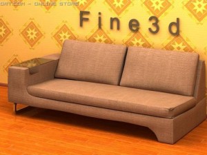 01multiplayer sofa038 3Dモデル