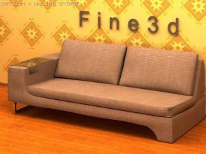 01multiplayer sofa038 3D Model
