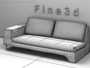 01multiplayer sofa038 3D Model