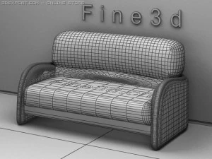 01multiplayer sofa041 3D Model