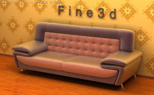 01multiplayer sofa044 Modelo 3D .c4d .max .obj .3ds .fbx .stl .blend 