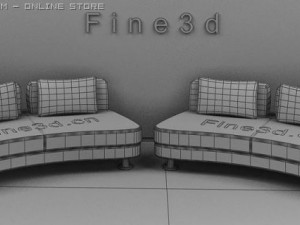 04combination sofa006 3D Model