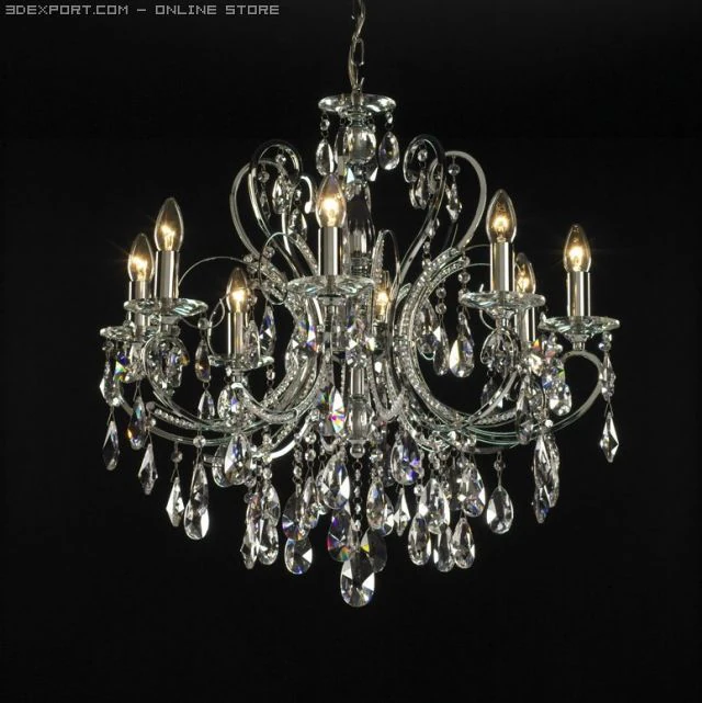 010lamp053 3D Model .c4d .max .obj .3ds .fbx .stl .blend 