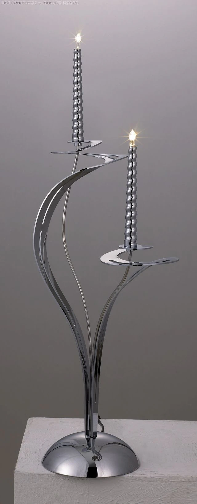 010table lamp075 3D Model .c4d .max .obj .3ds .fbx .stl .blend 