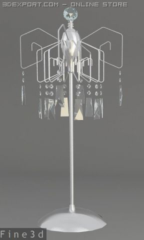 010table lamp076 3D Model .c4d .max .obj .3ds .fbx .stl .blend 