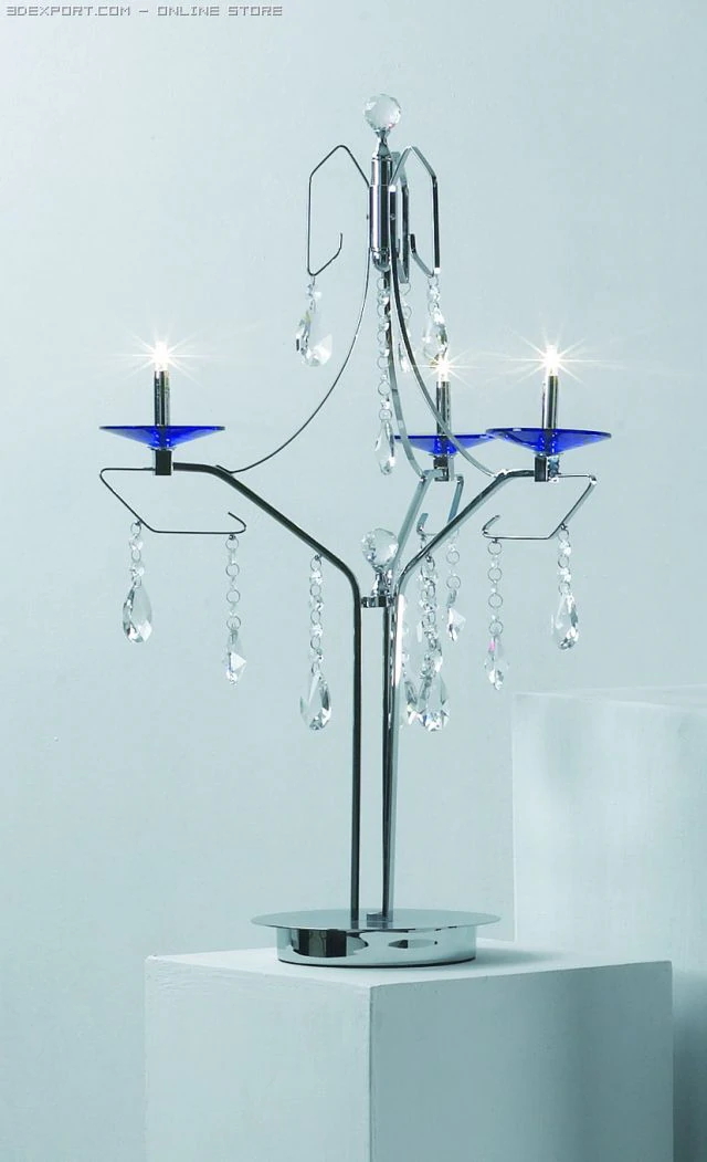 010table lamp079 3D Model .c4d .max .obj .3ds .fbx .stl .blend